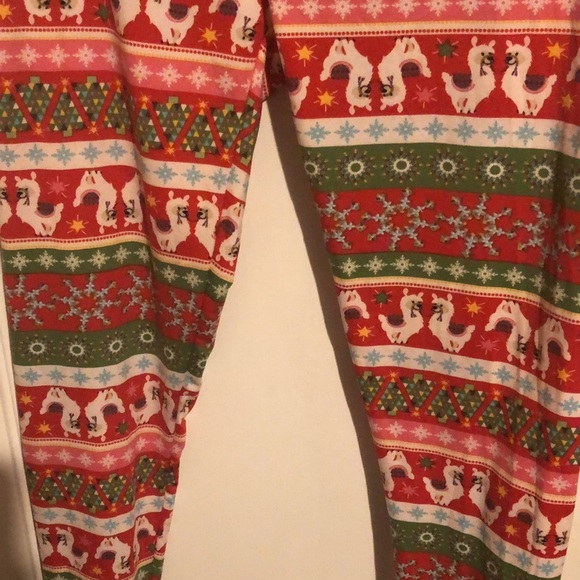 Llama holiday leggings! - Picture 3 of 7